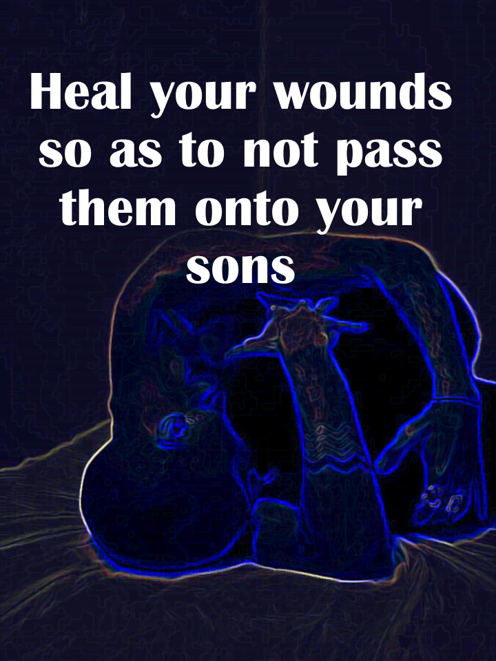 Heal your wounds so as to not pass